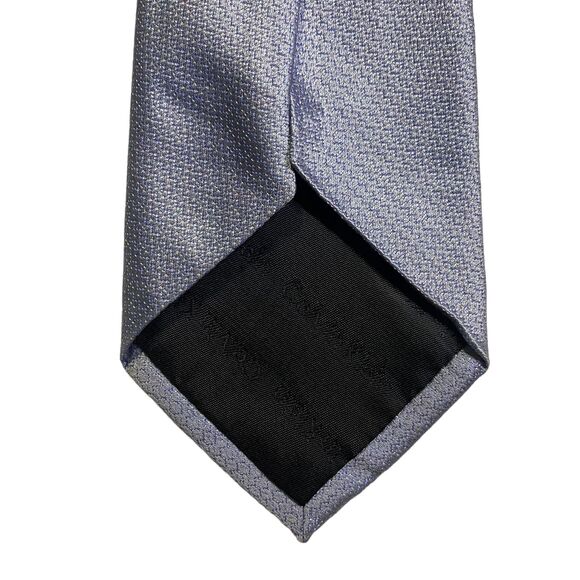 #7733 Calvin Klein Solid Light Blue Necktie, Tie - Picture 2 of 6